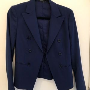 Theory blue blazer